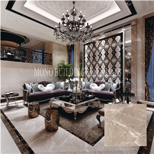 Modern Style Waterjet Polished Surface Ceramic Tile Backsplash