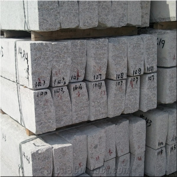 G341 Grey Granite Curbstone , China Grey Granite Kerbstone