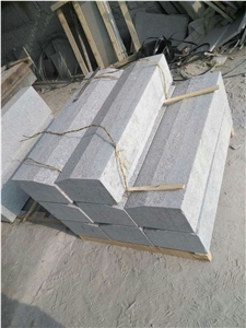 G341 Light Grey Granite Curbstone , China Grey Granite Kerbs G341 Light Grey Granite Curbstone , China Grey Granite Kerbs