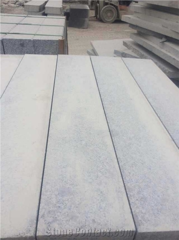 G341 Light Grey Granite Curbstone , China Grey Granite Kerbs