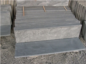 Honed Blue Limestone Tiles, in Various Sizes