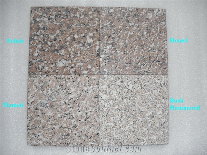 Pink Granite Tile, China Pink Granite