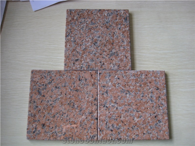 Red Granite Tile, China Red Granite