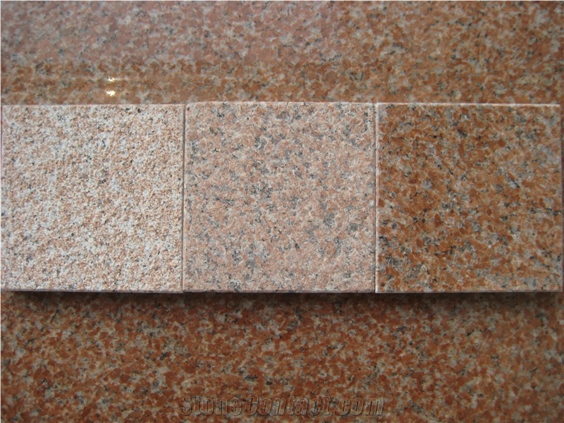 Red Granite Tile, China Red Granite