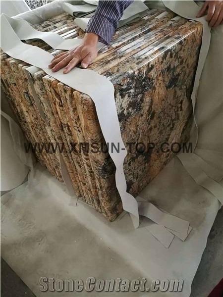 Amarelo Persa Granite Tops, Persa Gold Kitchen Countertop, Cream Persa, Giallo Palmeiras, Golden Persa Granite, Bench Top, Multicolor Granite, Yellow Persa Counter Top