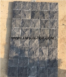 Black Basalt Cube Stone/Black Basalt Cobble Stone/Black Stone Paving Sets/Natural Stone Floor Covering/Black Stone Courtyard Road Pavers