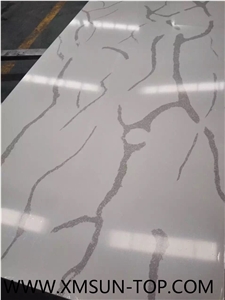 Calacatta Quartz Kitchen Countertop, Quartz Tops, Engineered Quartz Stone Countertop, Calacatus Quartz Stone, Fabrication&Island Top&Bench Top&Custom Countertops