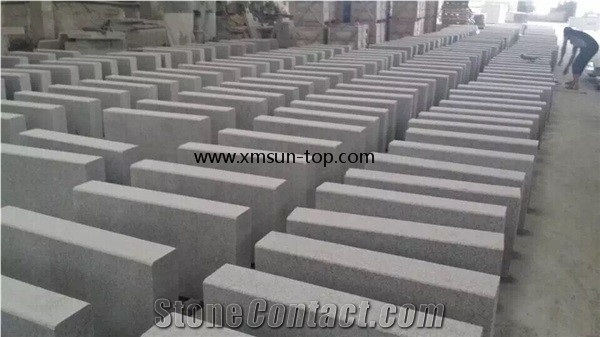 China G603 Granite Kerbstone, Sesame White Kerbs, China Grey Road Stone, China Sardinia Side Stone, Bacuo White Curbstone, Padang White Kerb Stone, Outside Road Project
