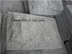 China G603 Granite Mushroom Stones, Sesame White Mushroom Tiles, Split Stones, Mushroom Wall Cladding, Bianco Crystal Mushroom Stone, Bacuo White, Granite Mushroom Wall Covering