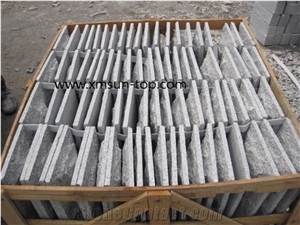 China G603 Granite Mushroom Stones, Sesame White Mushroom Tiles, Split Stones, Mushroom Wall Cladding, Bianco Crystal Mushroom Stone, Bacuo White, Granite Mushroom Wall Covering