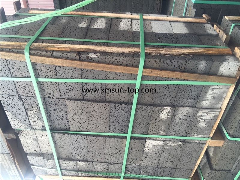 China Grey Lava Stone Paving Tile, Basalt Stone Tiles, Grey Lava Stone Landscape Paving Sets for Walkway Patio, Driveway Paver