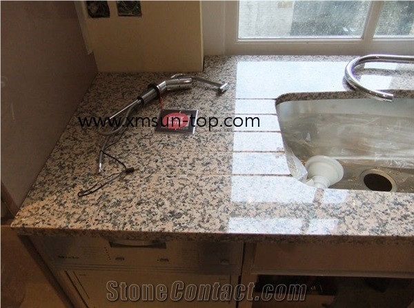 China Xili Red Granite Countertop, G304 Granite Kitchen Countertop, G498, Madame Pink Tops, Rose Metropolitand, Sai Lai Pink, Xi Li Red, Xili Hong Custom Countertop