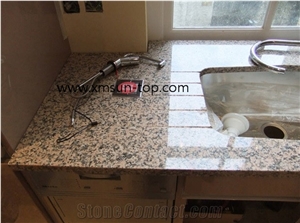 China Xili Red Granite Countertop, G304 Granite Kitchen Countertop, G498, Madame Pink Tops, Rose Metropolitand, Sai Lai Pink, Xi Li Red, Xili Hong Custom Countertop