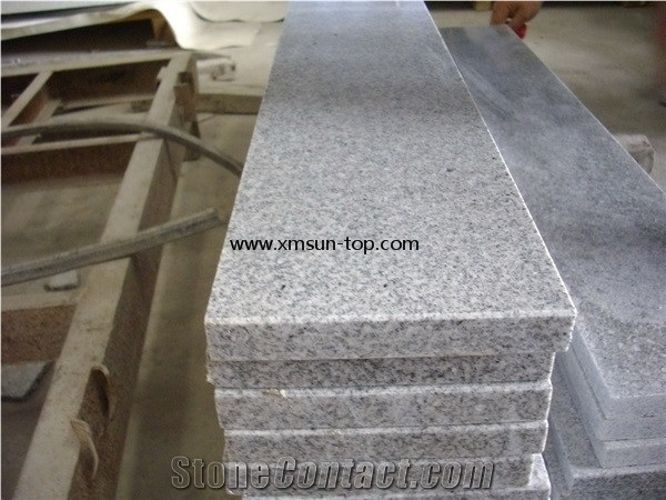 Chinese G603 Granite Window Sills, Window Frame, Sesame White Window Parapets, Crystal Grey Skirting Boards, Interior & Exterior Decoration