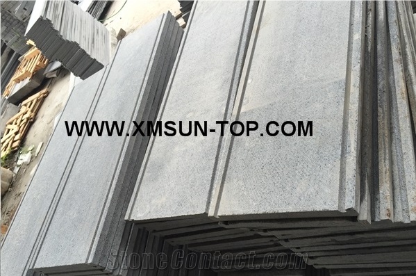 G654 Granite Window Sills/Sesame Black Of China Window Sills/China Nero Impala Granite Window Parapets/Dark Barry Grey Granite Building Stone