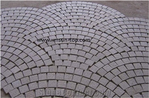 G654 Grey Granite Cube Stone, China Impala Granite Cobble Stone, Padang Dark Granite Paving Stone, G654 Dark Grey Cube Stone