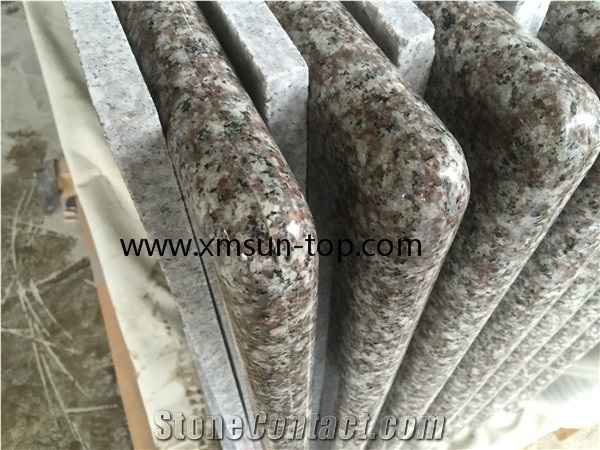 G664 Granite Countertop, Luoyuan Bainbrook Brown, Polished Granite Countertop, Loyuan Red Granite Stone Kitchen Countertop, Fabrication&Island Top&Bench Top&Custom Countertops