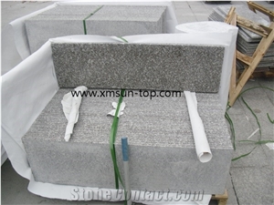 G664 Granite Steps, Polished Granite Stair, Loyuan Red Granite Stair Riser&Stair Treads, Luoyuan Bainbrook Brown Granite Steps &Staircase