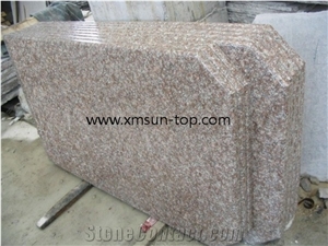 G687 Granite Countertop, Peach Blossom Red Granite, Bevelled Counntertops, Gutian Peach Flower Red Island Top, Custom Countertop, Red Granite Bench Tops, Worktop G687 Granite Countertop, Peach Blossom Red Granite, Bevelled Counntertops, Gutian Peach Flower Red Island Top, Custom Countertop, Red Granite Bench Tops, Worktop