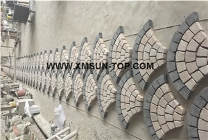 Golden Yellow Granite Cube Stone/Giallo Rusty Granite Cobble Stone/Padang Golden Leaf Granite Paving Sets/Golden Peach Floor Covering/Golden Sand Granite Courtyard Road Pavers/Giallo Padang Granite