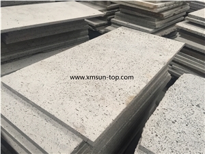 Grey Lava Stone Staircase, Lava Stone Stair Riser, China Grey Basalt Steps, Grey Lava Stone Tiles for Pavement