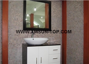 Mable Mosaic Wall Tiles/Natural Stone Mosaic Walling/Mable Mosaic Building Ornaments/Building Stones/Polished Stone/Decorative Stone Mosaic