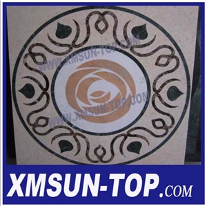Multicolor Waterjet Tabletops/Waterjet Pattern Inlay Mosaic Tabletops/Marble Waterjet Medallion Table Top/Polished Tabletops/Square Desktop/Natural Stone Work Tops Multicolor Waterjet Tabletops/Waterjet Pattern Inlay Mosaic Tabletops/Marble Waterjet Medallion Table Top/Polished Tabletops/Square Desktop/Natural Stone Work Tops