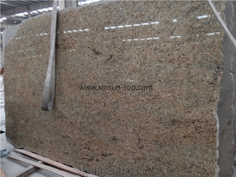 Ouro Gold Granite Slab, Amarelo Ouro Granite, Brazilian Gold, Ouro Brazil Granite,Ouro Brazil Yellow Granite Slab & Tile for Wall & Floor Covering, Interior Decoration