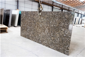 Brown Quartz Tile/ Quartz Slab / Quartz Floor Tile /Artificial Quartz Stone