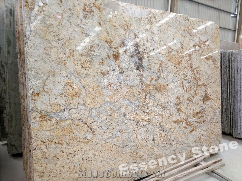 Polished Golden Beach Granite Slabs,Giallo Golden Beach Sand Granite