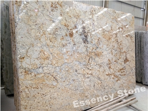 Polished Golden Beach Granite Slabs,Giallo Golden Beach Sand Granite
