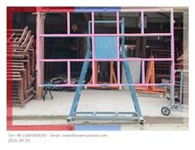 Tilting Slab Transport Cart,Tilt Table Granite Cart,Stone Transport Cart with Tilting Top, a Frame Tilting Table