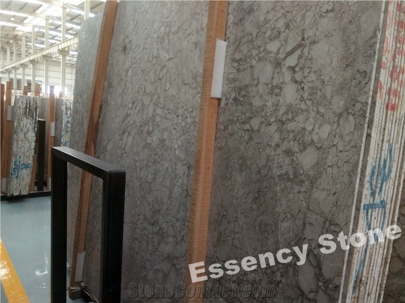 Tundra Grey 3d Marble Slabs,3d Grey Marble Polished