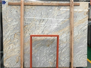 Ariston Gold Granite Polished Gangsaw Slab and Bookmatched Floor & Wall Tile