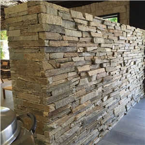 Ledge Stone Rust Quartzite for Building and Walling