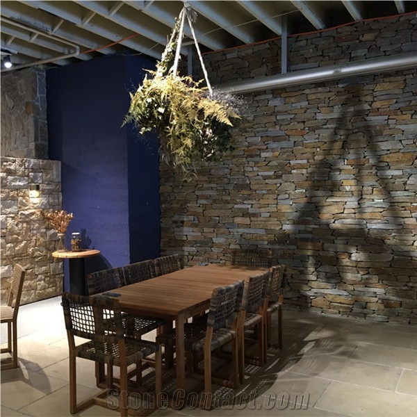 Ledge Stone Rust Quartzite for Building and Walling