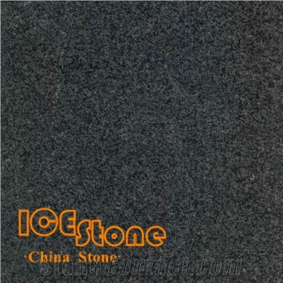 China G654 Grey Granite Sesame Black Natural Stone Polished Flamed Slabs&Tiles Kerbstone Cube Countertop Zhima Grey Floor Wall Covering Own Factory