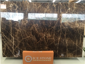 China Polished Brown Onyx Crystal Transparency Golden Onyx from China Brown Slab Tiles for Wall Covering Villa Luxury Decoration Indoor