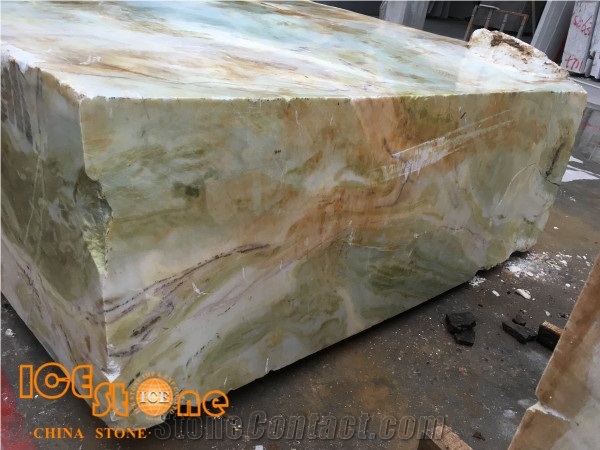 Dreaming Green Marble Blocks