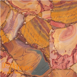 Egg Yolk-Stone Semi Precious Slabs