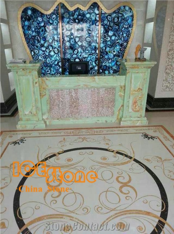 Egg Yolk-Stone Semi Precious Slabs