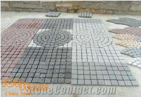 Granite Paving Set and Meshwork Paving Stone