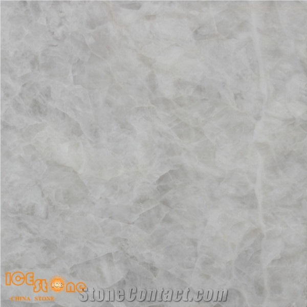 Ice Blue Crystal Onyx China Nature/Transparency/Slabs/Tiles/Cut to Size/Polished/Bookmatch Natural Stone Products/Backlit/Wall Cladding/Floor Covering