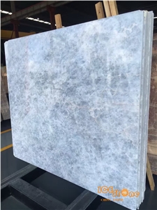 Ice Blue Crystal Onyx China Nature/Transparency/Slabs/Tiles/Cut to Size/Polished/Bookmatch Natural Stone Products/Backlit/Wall Cladding/Floor Covering