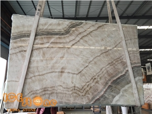 Lightning Nir Onyx Tiles & Slabs, White Polished Onyx Flooring Tiles, Walling Tiles
