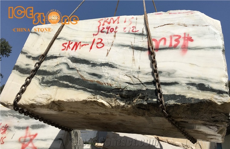 Panda White Marble Blocks/Chinese Marble Blocks/Home Decoration Stones