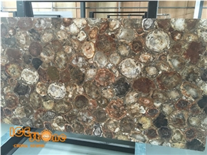 Petrifed Wood Semipricious Slabs Semi Pricious Tiles Simi Precious Stone Slabs