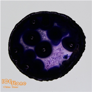 Purple Agate Slices/Semi Precious Slabs/Gemstone Slabs