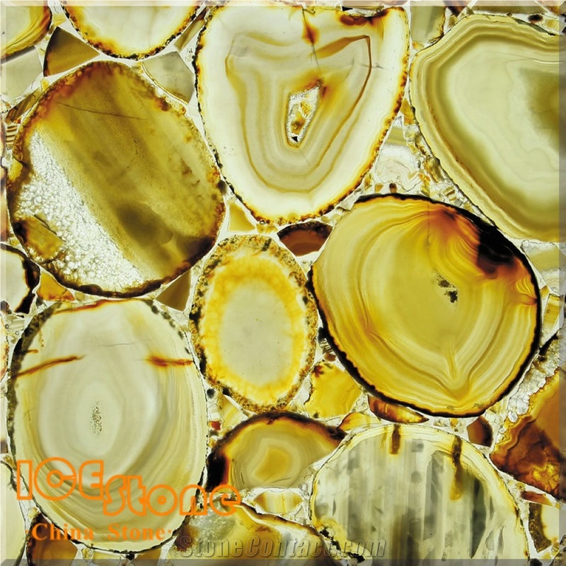 Sardonyx Backlit Semi Precious Slabs