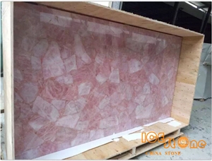 Semi-Precious Pink Crystal/Agete/Lapiz/Crystal/Tiger Eyes Stone Slabs & Tiles/Semi-Precious Luxious/Semi-Precious/Semi-Precious Slab